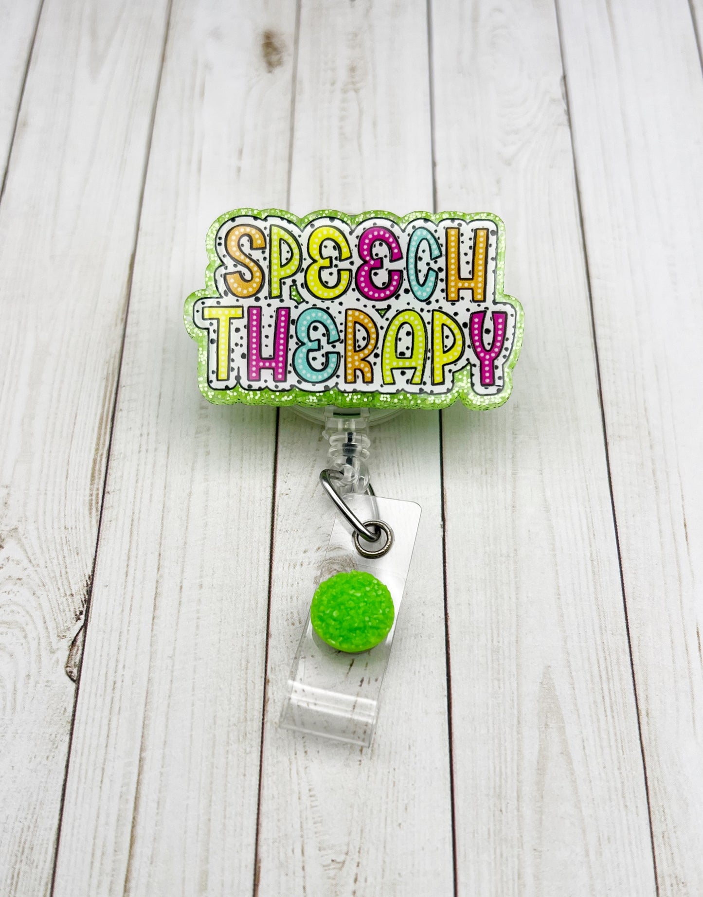 Speech Therapy Badge Reel